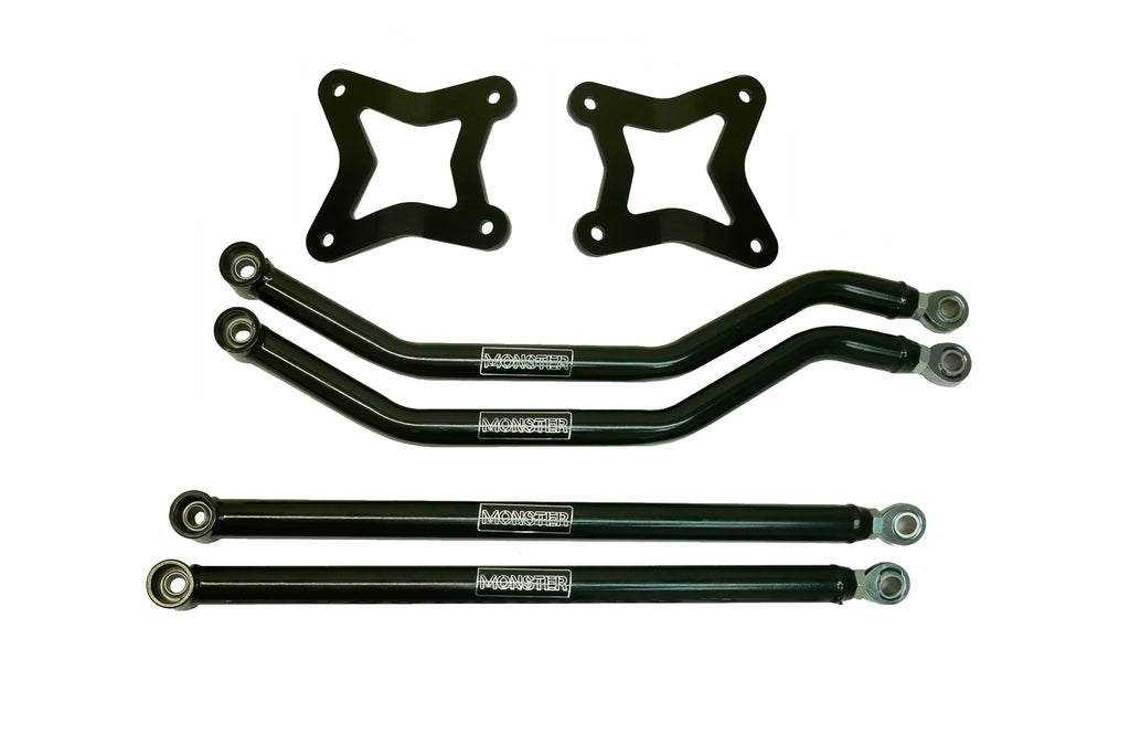 Monster High Clearance Rear Radius Arm Set for Polaris RZR XP XP4 1000 2014-2024 2