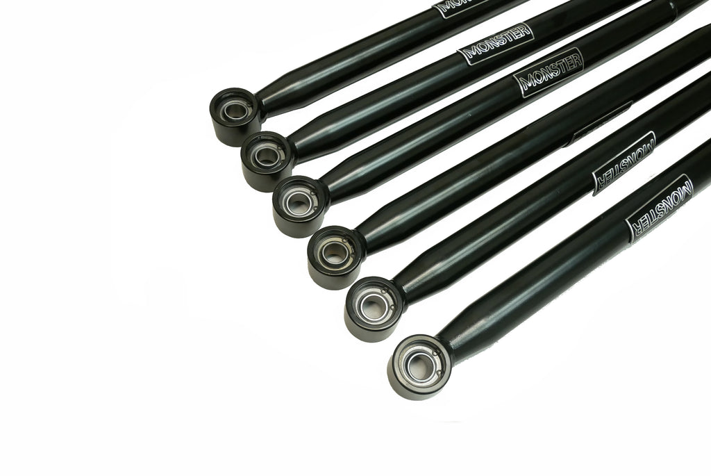 Monster Rear Radius Rod Set for Can-Am 64" Maverick X3 2017-2023, Set of 6 3