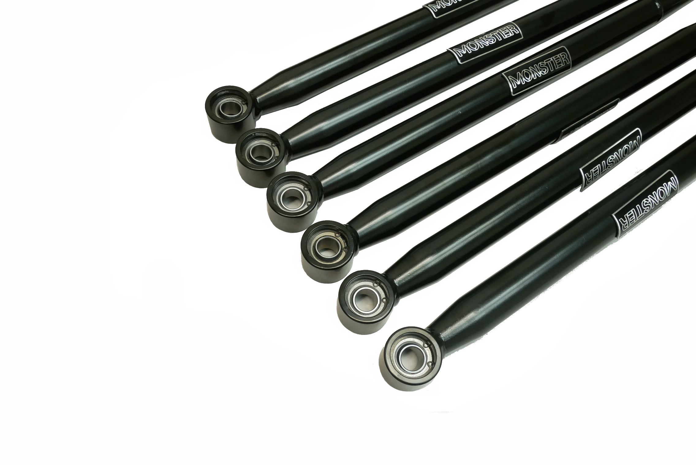 Monster Rear Radius Rod Set for Can-Am 64" Maverick X3 2017-2023, Set of 6 3