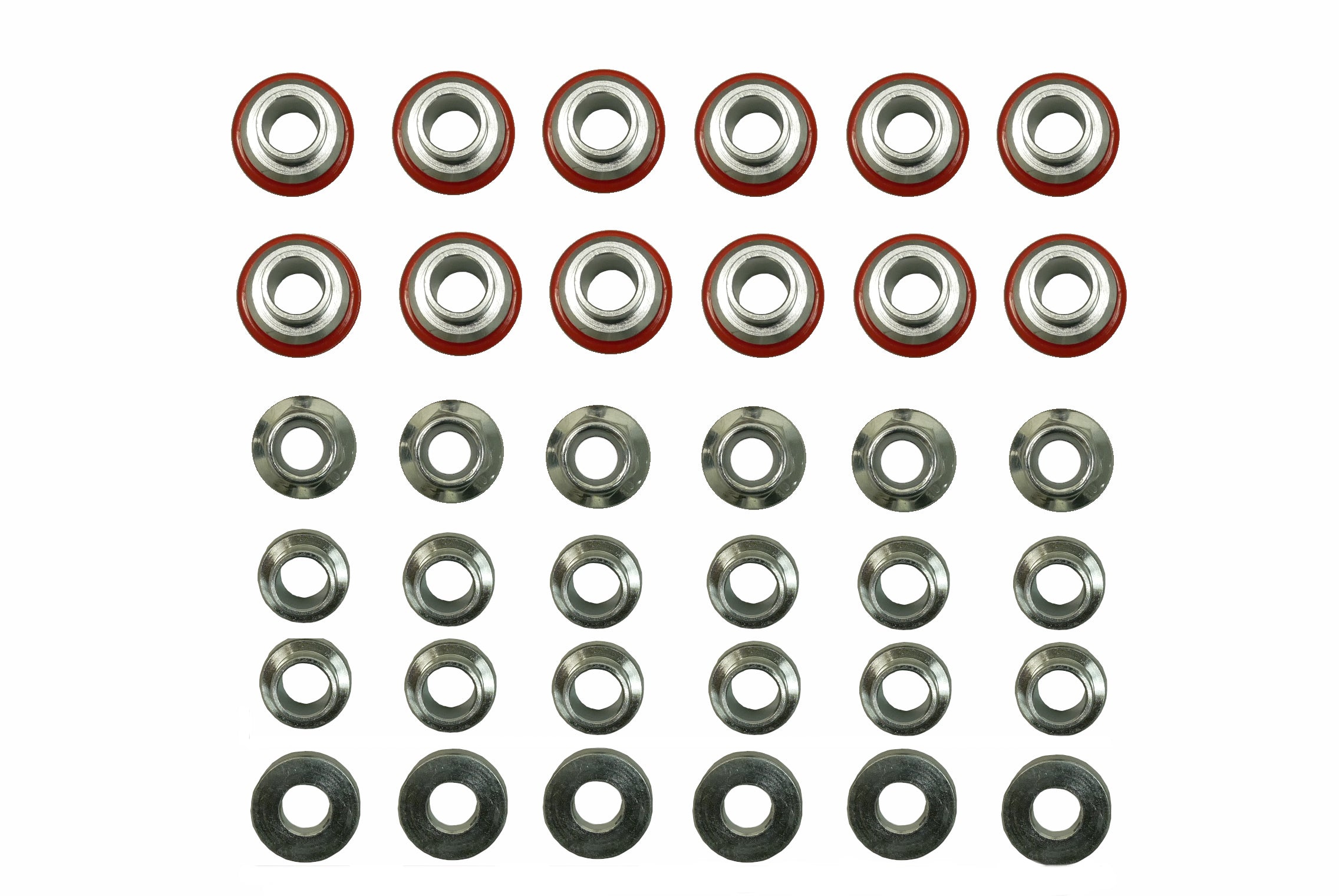 Monster Rear Radius Rod Set for Can-Am 64" Maverick X3 2017-2023, Set of 6 2