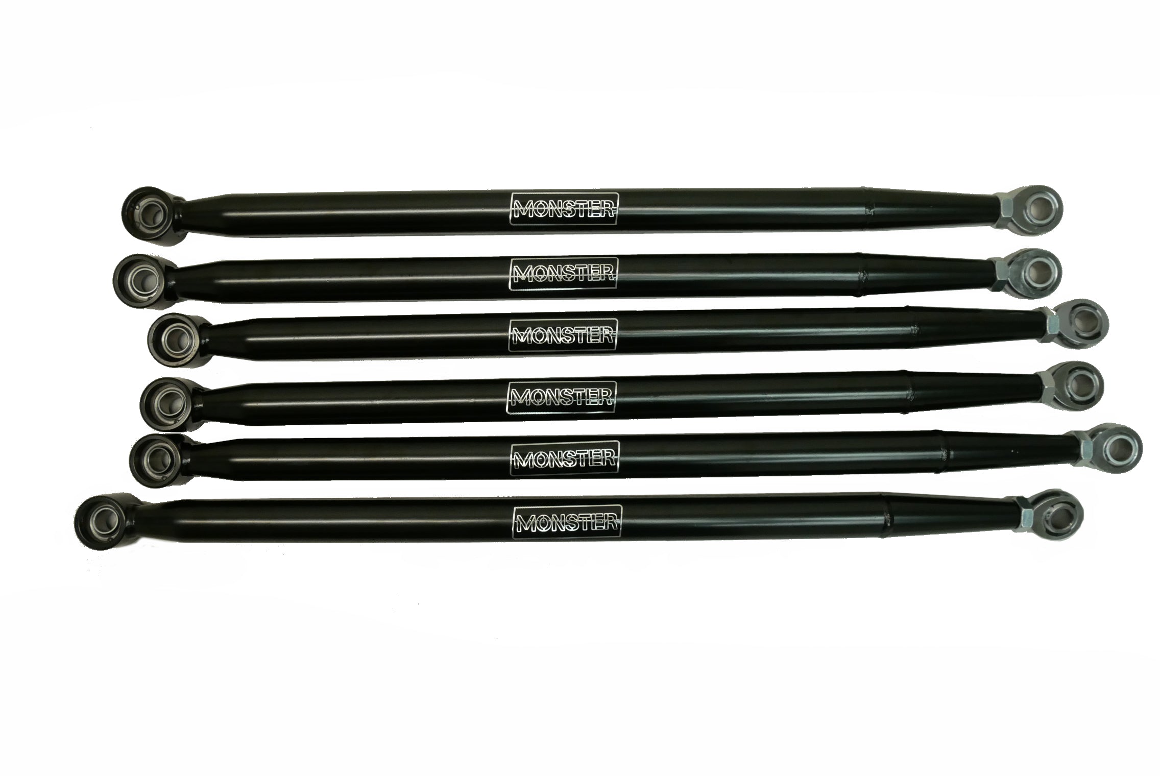 Monster Rear Radius Rod Set for Can-Am 72" Maverick X3 2019-2023, Set of 6 2