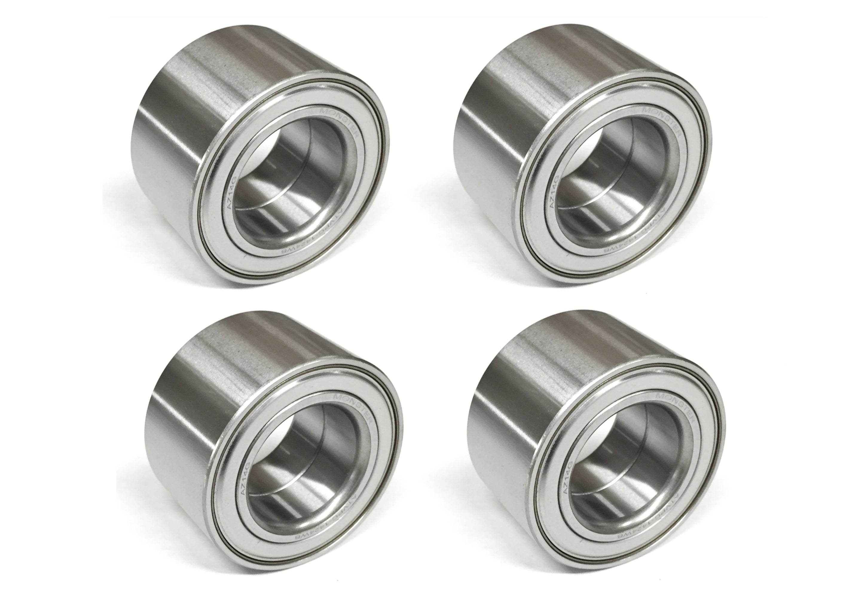 Full Wheel Bearing Set for Polaris 3514342 3514634 Front & Rear Direct Fit