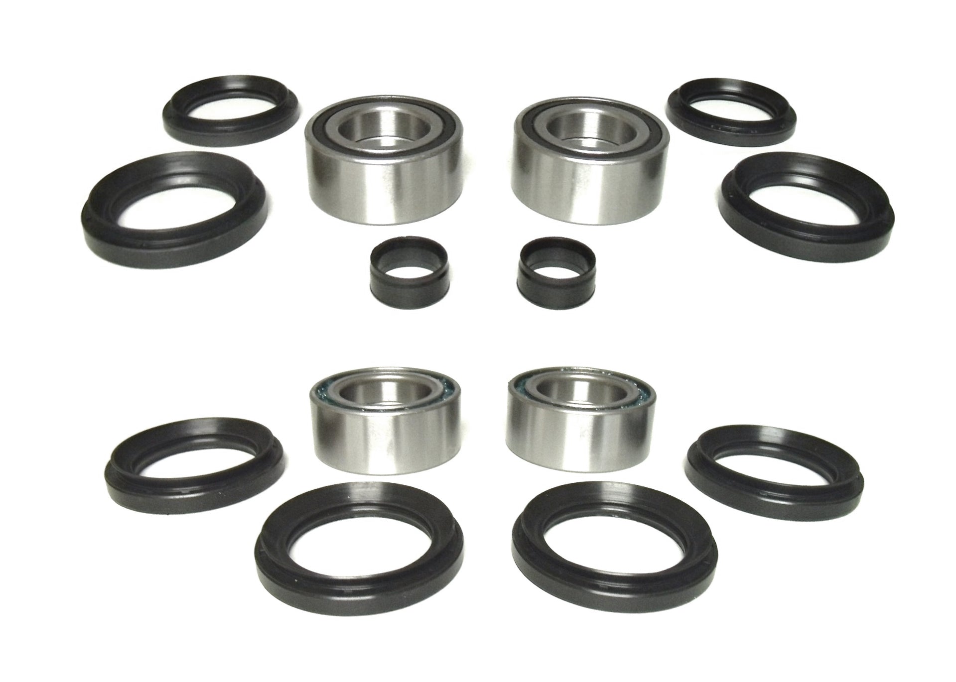 Full Wheel Bearing Set for Honda Rincon 680 2006-2023 Front & Rear Direct Fit