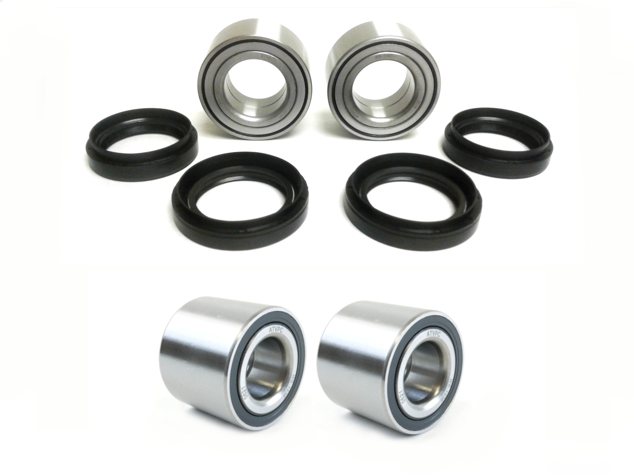 Full Wheel Bearing Set for Kawasaki Brute Force 650i 2006-2013 Front & Rear