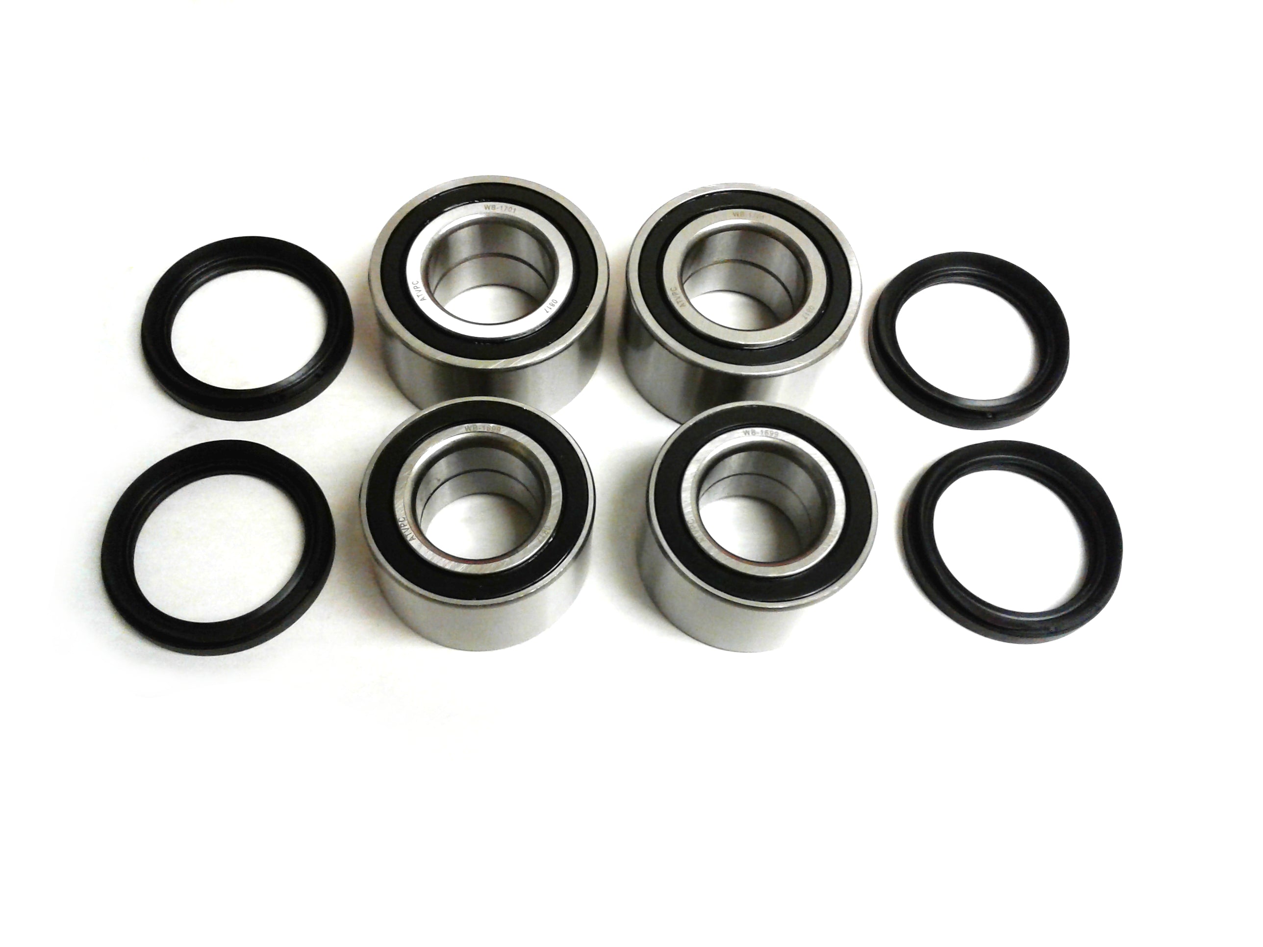 Full Wheel Bearing Set for Honda Pioneer 500 & 700 Front & Rear Quality Tested