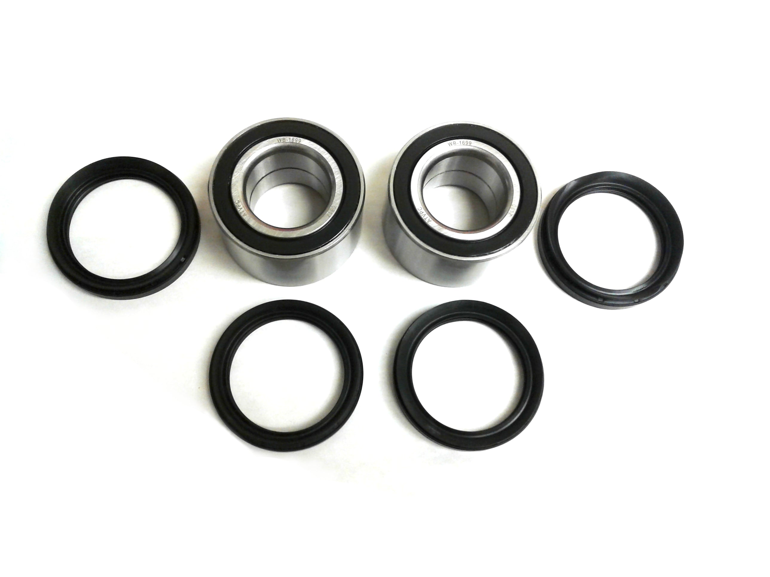 Front Wheel Bearing Kits for Honda 44300-SB2-038 Pioneer 500 520 700 Set of 2