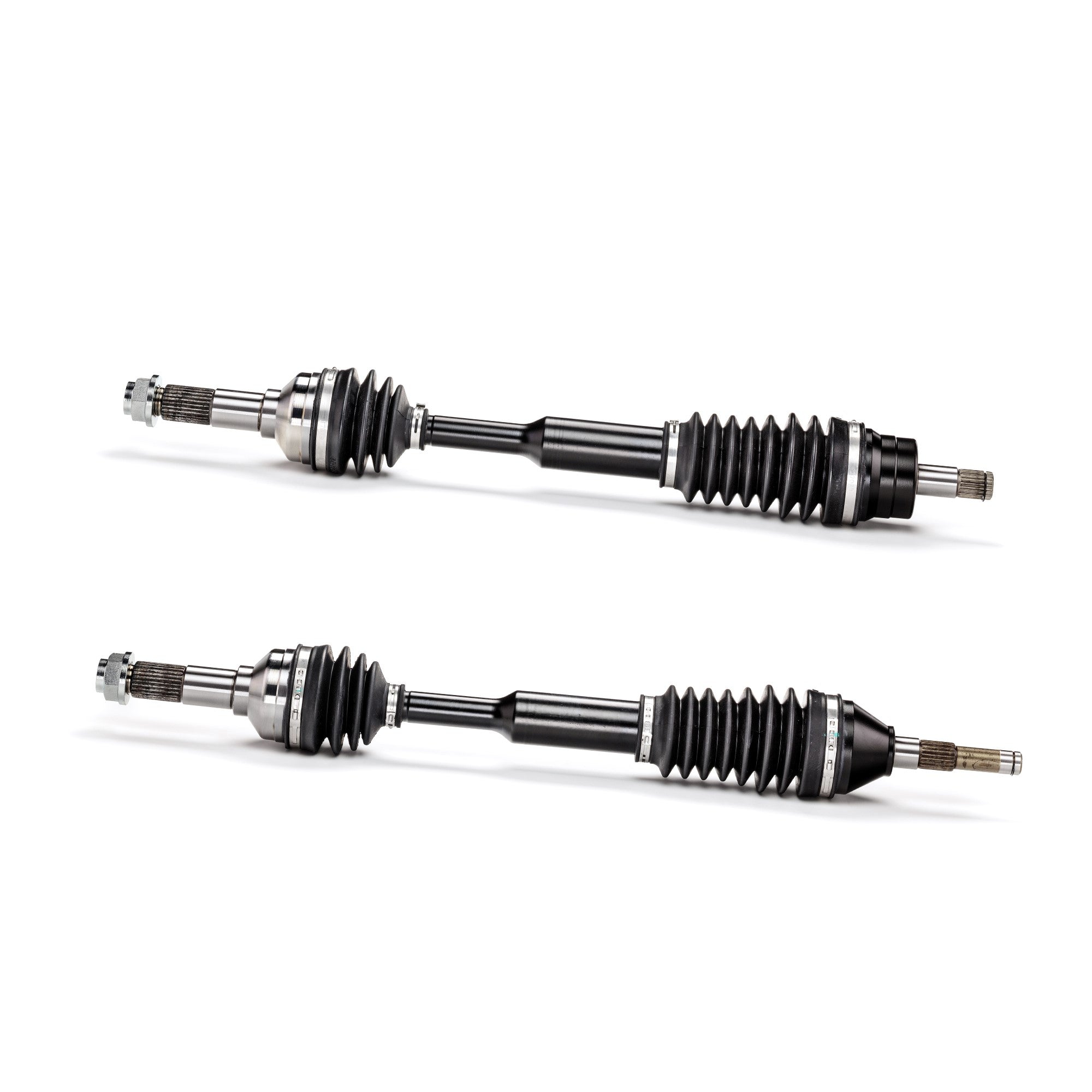 Monster XP Series Front CV Axles for Yamaha Rhino 450 & 660 2004-2009, Left & Right, Telescoping, Built Tough, 4340 Chromoly Steel, Direct Fit, Factory Length with 4" of Travel