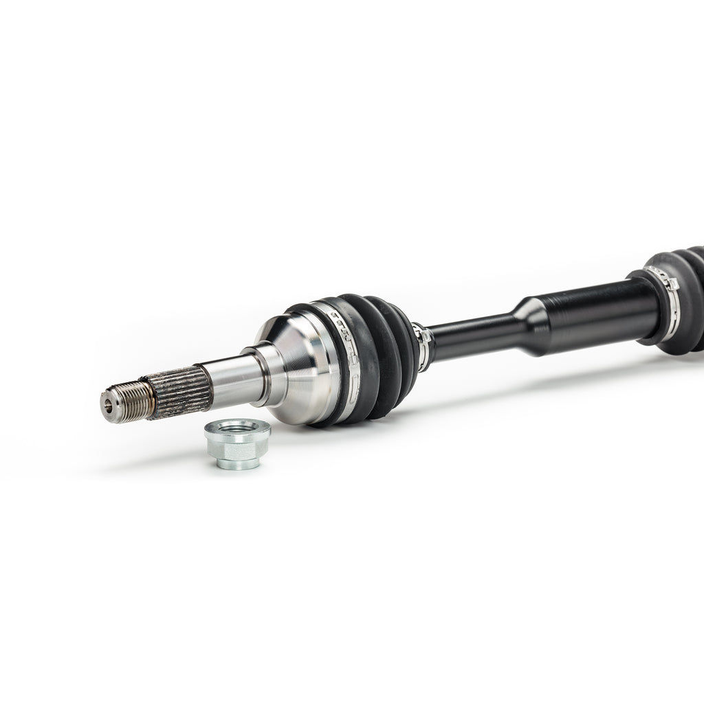 Monster XP Series Front Left CV Axle & Brg Kit for Yamaha Rhino 450 & 660 2004-2009, Telescoping, Built Tough, 4340 Chromoly Steel, Direct Fit, Factory Length with 4" of Travel 3