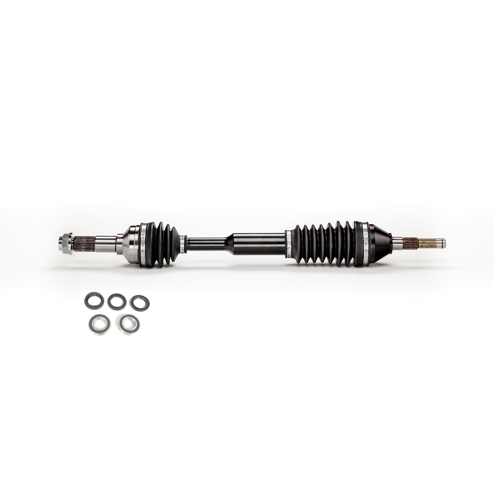 Monster XP Series Front Right CV Axle & Brg Set for Yamaha Rhino 450 & 660 2004-2009, Telescoping, Built Tough, 4340 Chromoly Steel, Direct Fit, Factory Length with 4" of Travel