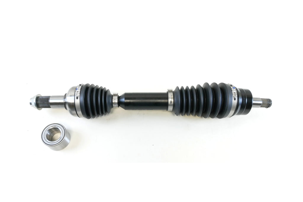 Monster XP Series Front CV Axle & Brg for Yamaha 28P-2510J-02-00, Telescoping, Built Tough, 4340 Chromoly Steel, Direct Fit, Factory Length with 4" of Travel 1