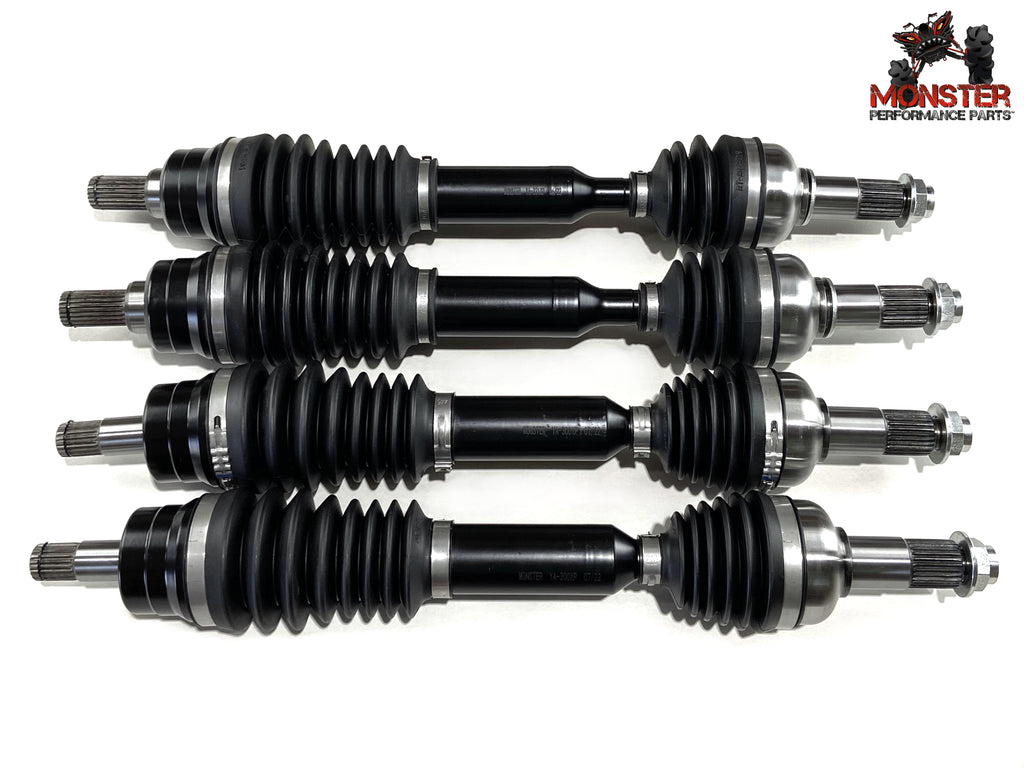 Monster CV Axle Set with Spacers for Yamaha Grizzly 550 700 Kodiak 450 700 2