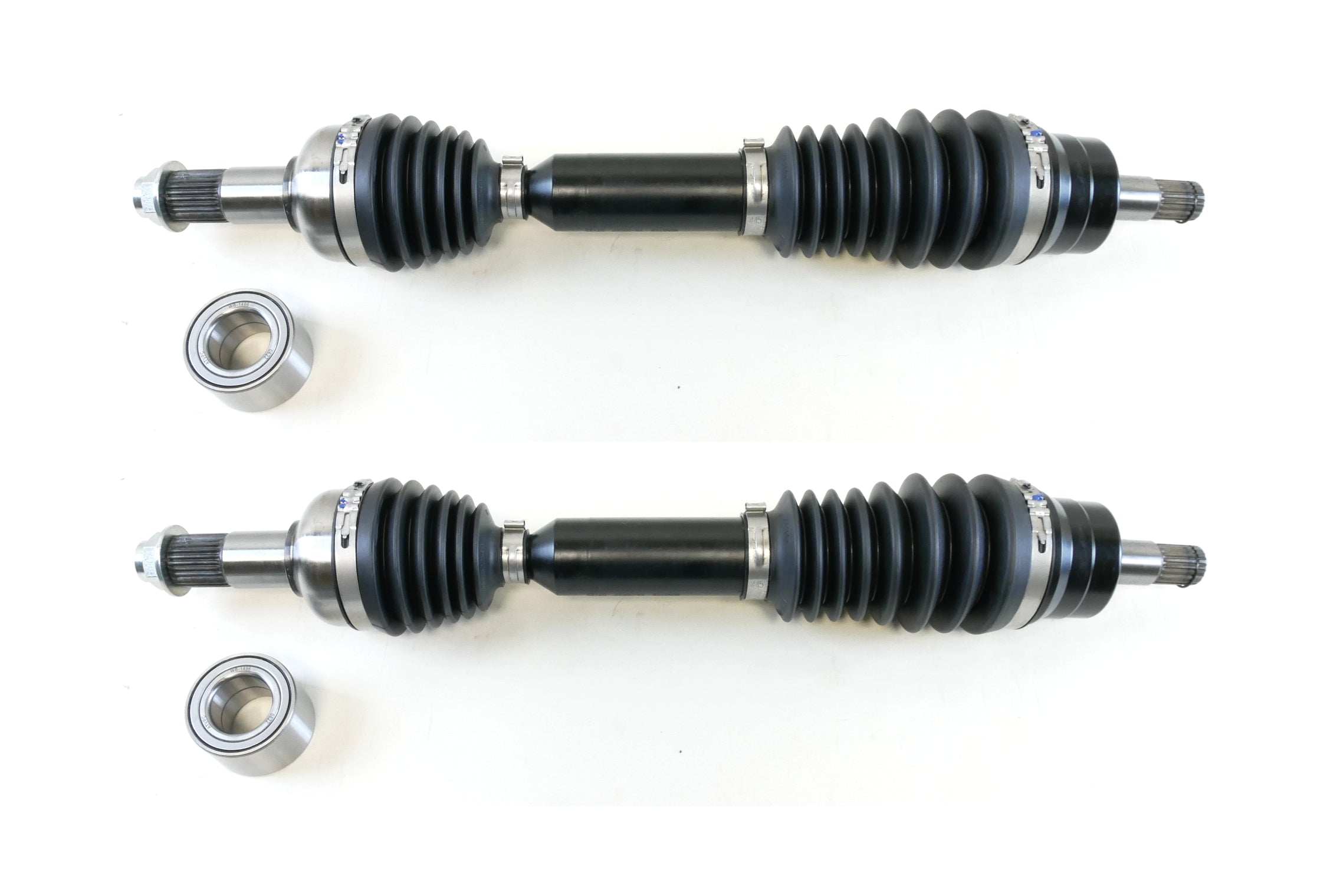 Monster XP Series Front CV Axles & Brgs for Yamaha 28P-2510J-02-00, Left & Right, Telescoping, Built Tough, 4340 Chromoly Steel, Direct Fit, Factory Length with 4" of Travel 1