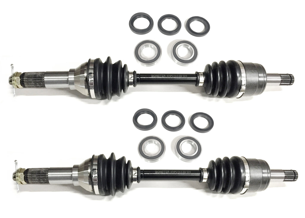 Precision Front CV Axles & Bearing Kits for Yamaha Kodiak 400 2000-2002