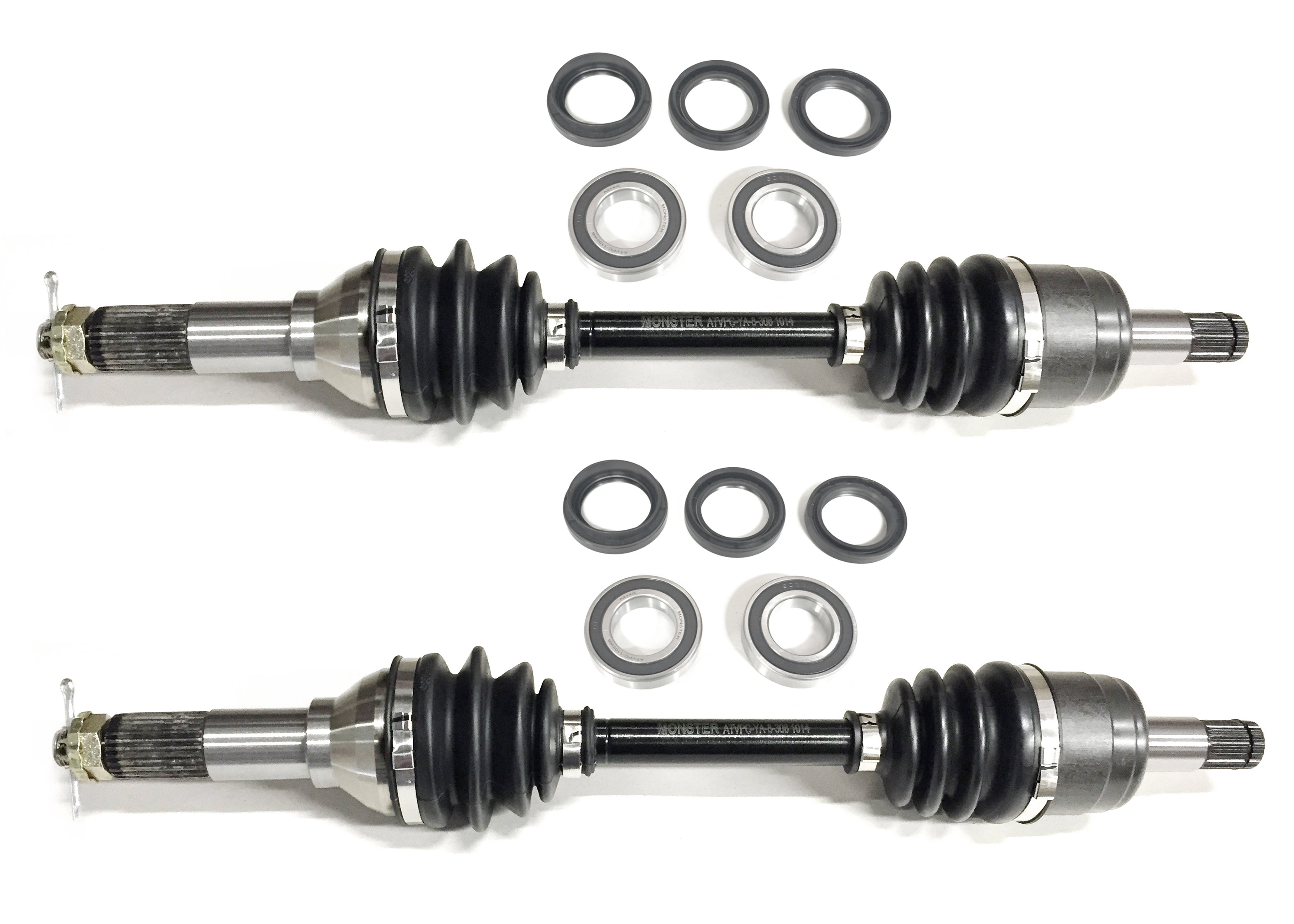 Precision Front CV Axles & Bearing Kits for Yamaha Kodiak 400 2000-2002