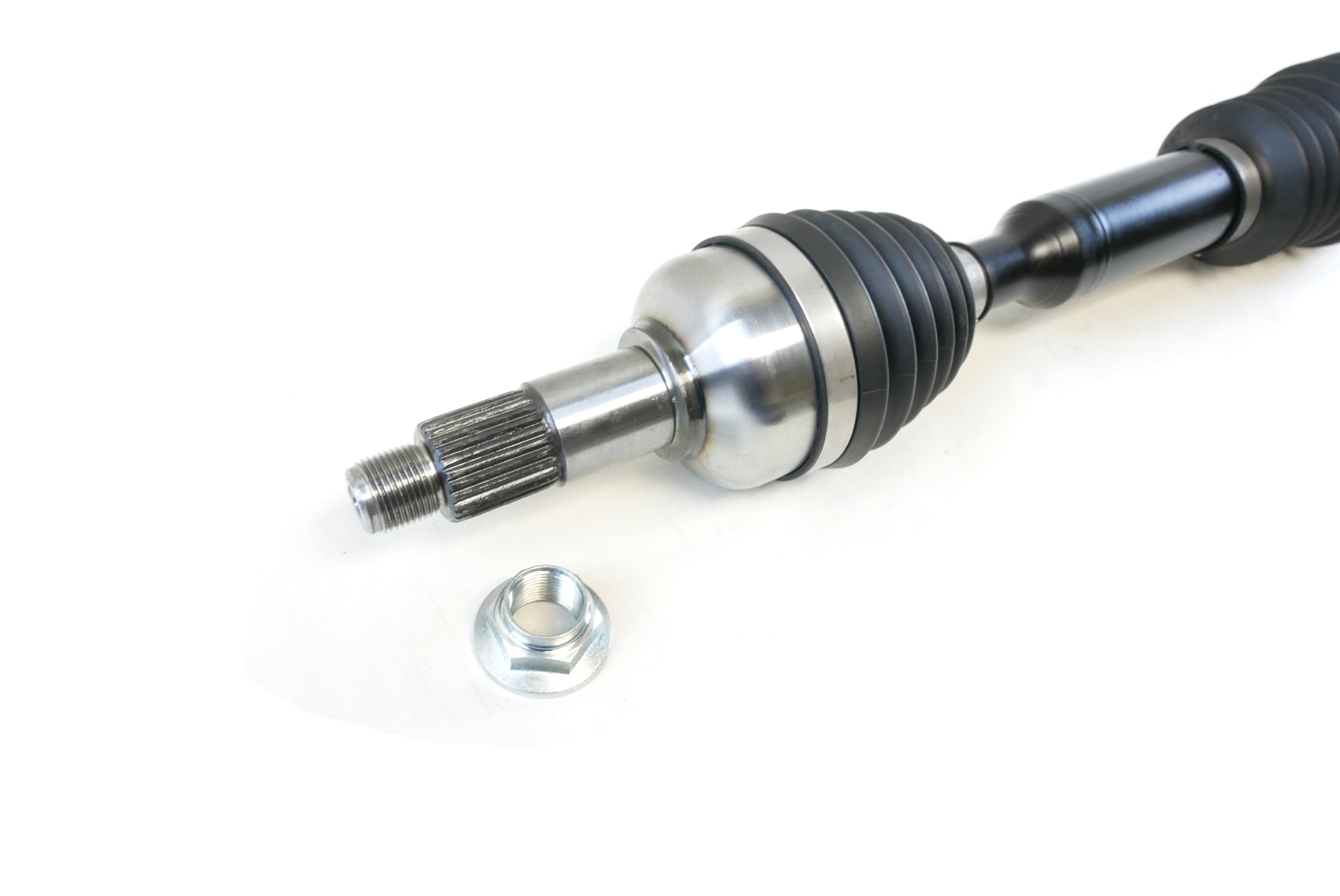 Monster XP Series Front CV Axle & Brg for Yamaha Grizzly 700 2014-2015, Telescoping, Built Tough, 4340 Chromoly Steel, Direct Fit, Factory Length with 4" of Travel 4