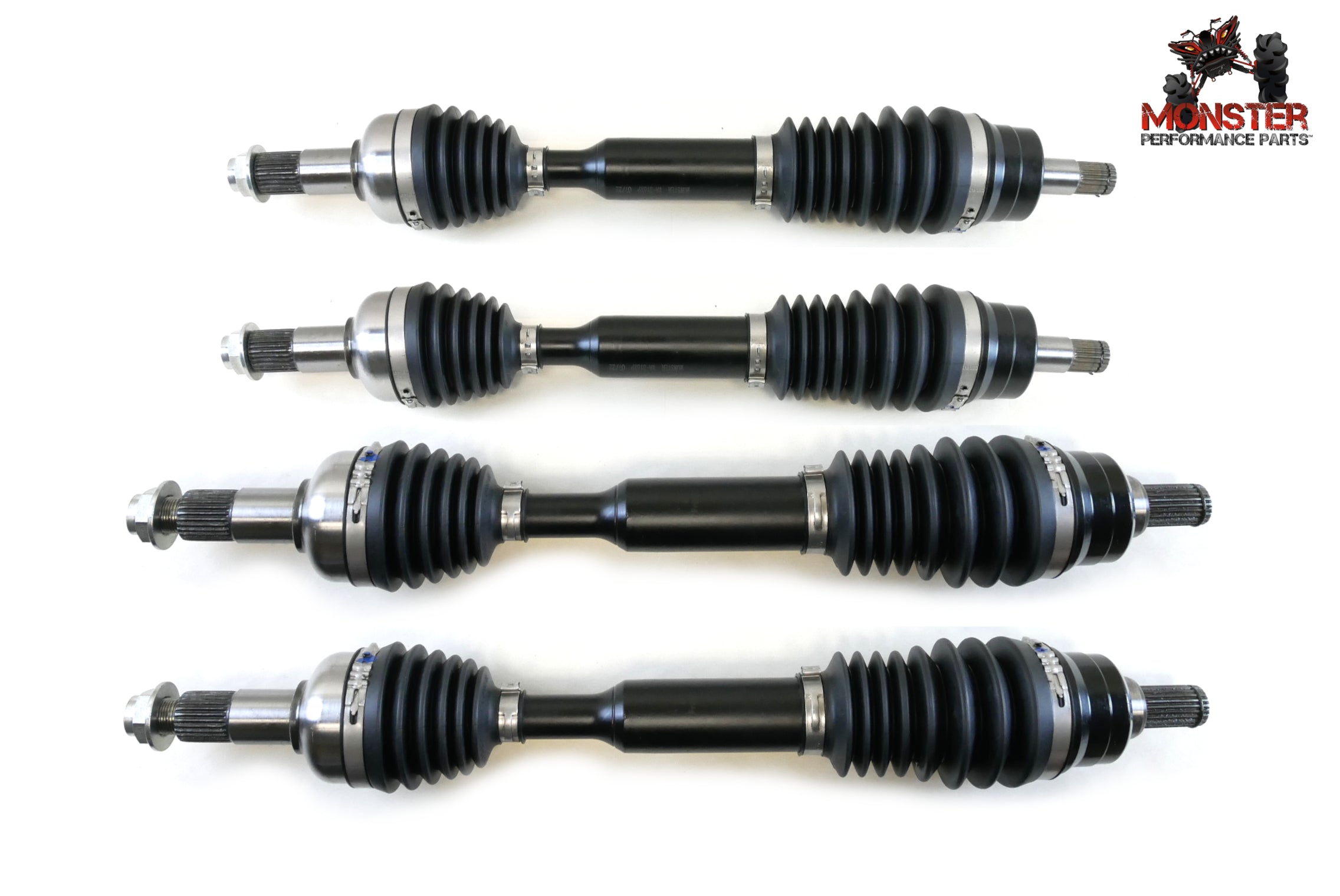 Monster XP Series CV Axle Set with 2" Lift Kit for Yamaha Grizzly 700 2014-2015 2