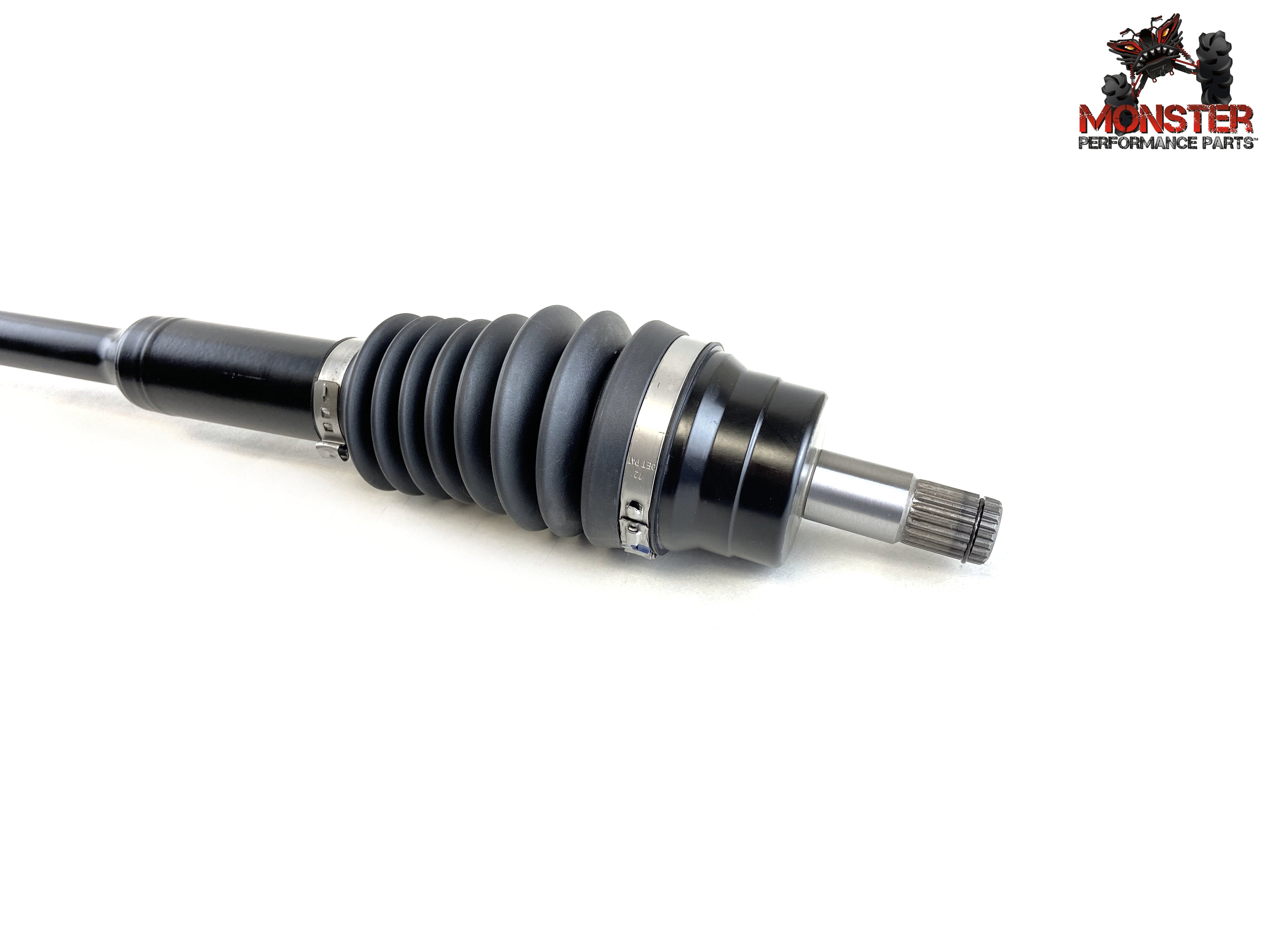 Monster XP Series Front CV Axle & Brg Kit for Yamaha Rhino 700 2008-2013, Telescoping, Built Tough, 4340 Chromoly Steel, Direct Fit, Factory Length with 4" of Travel 3