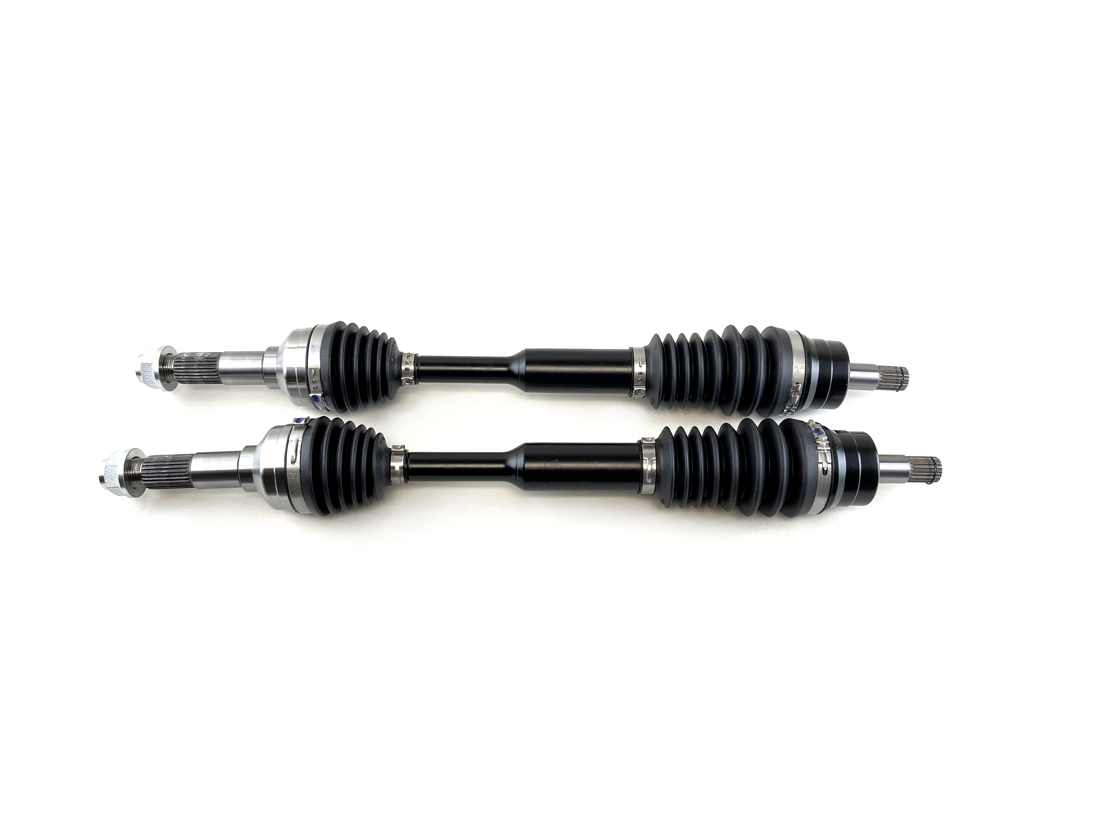 Monster XP Series Front CV Axles for Yamaha Rhino 700 2008-2013, Left & Right, Telescoping, Built Tough, 4340 Chromoly Steel, Direct Fit, Factory Length with 4" of Travel