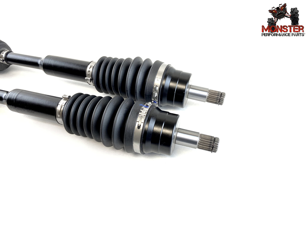 Monster XP Series Front CV Axles & Brg Kits for Yamaha Rhino 700 2008-2013, Left & Right, Telescoping, Built Tough, 4340 Chromoly Steel, Direct Fit, Factory Length with 4" of Travel 3