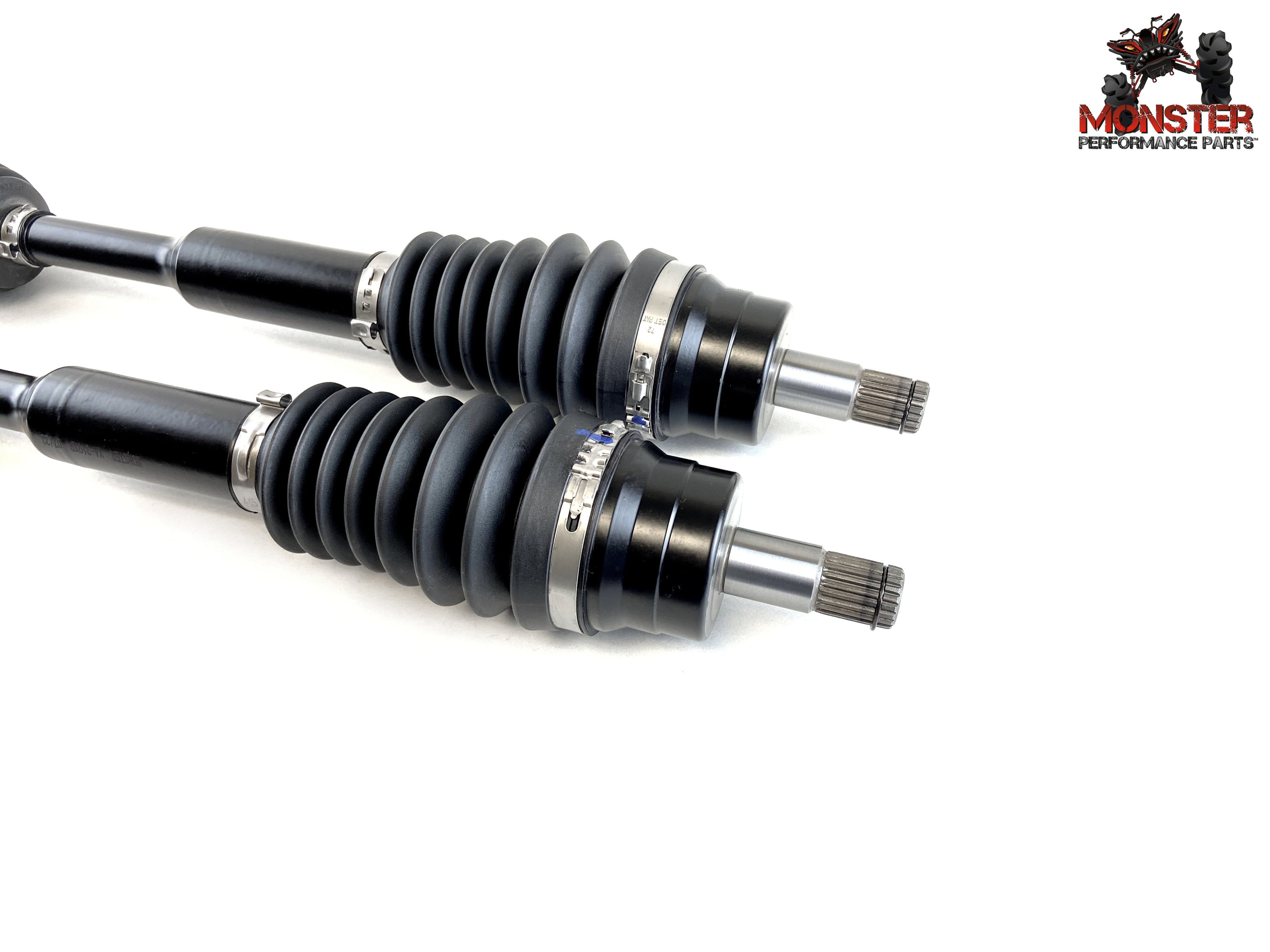 Monster XP Series Full CV Axle Set for Yamaha Rhino 700 2008-2013, Front & Rear, Telescoping, Built Tough, 4340 Chromoly Steel, Direct Fit, Factory Length with 4" of Travel 3