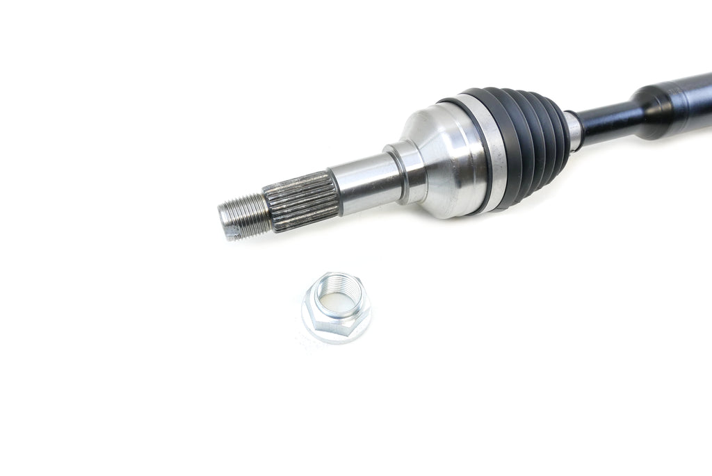 Monster XP Series Rear Left CV Axle & Brg Kit for Yamaha Rhino 450 660 700 2004-2013, Telescoping, Built Tough, 4340 Chromoly Steel, Direct Fit, Factory Length with 4" of Travel 4