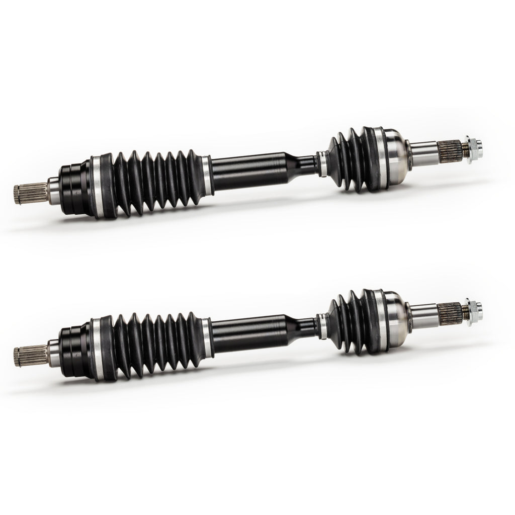 Monster XP Series Rear CV Axles for Yamaha 28P-2530V-10-00, Left & Right, Telescoping, Built Tough, 4340 Chromoly Steel, Direct Fit, Factory Length with 4" of Travel 1