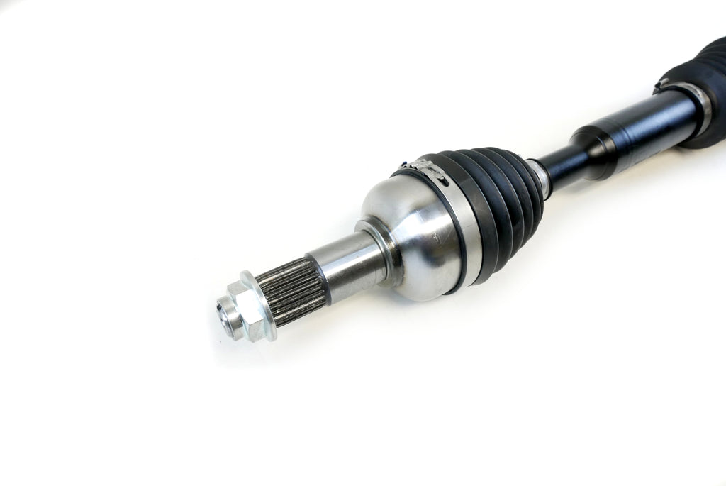 Monster XP Series Rear CV Axles & Brgs for Yamaha Grizzly 700 2014-2015, Left & Right, Telescoping, Built Tough, 4340 Chromoly Steel, Direct Fit, Factory Length with 4" of Travel 4