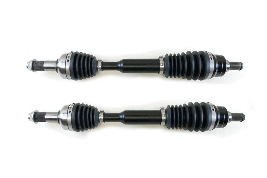 Monster XP Series Rear CV Axles for Yamaha Grizzly 700 2014-2015, Left & Right, Telescoping, Built Tough, 4340 Chromoly Steel, Direct Fit, Factory Length with 4" of Travel