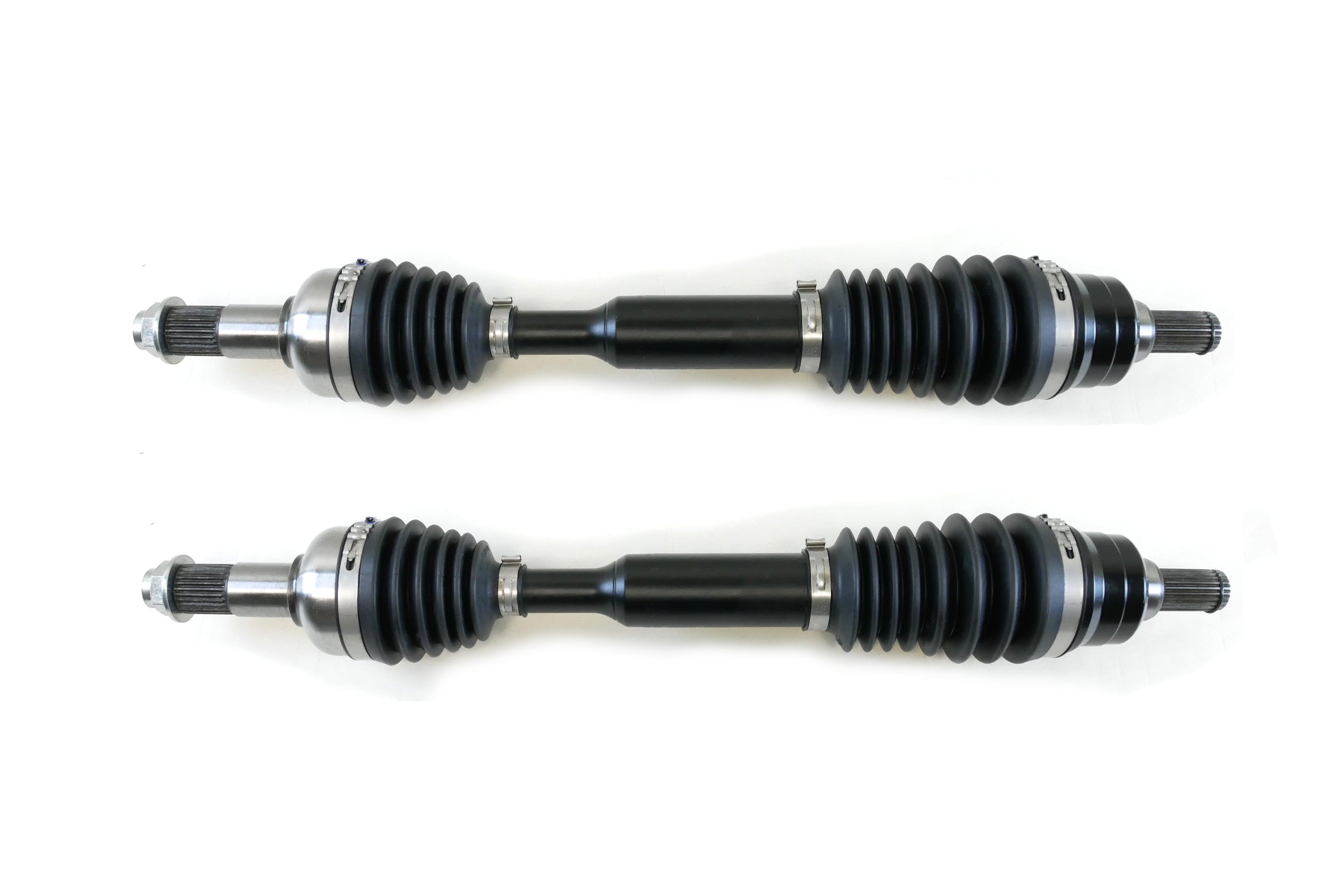 Monster XP Series Rear CV Axles for Yamaha Grizzly 700 2014-2015, Left & Right, Telescoping, Built Tough, 4340 Chromoly Steel, Direct Fit, Factory Length with 4" of Travel 1