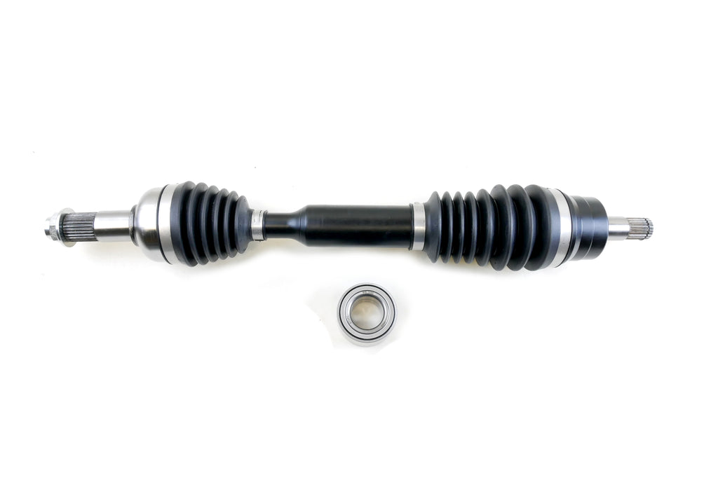 Monster XP Series Front CV Axle & Brg for Yamaha Grizzly 700 2016-2023, Telescoping, Built Tough, 4340 Chromoly Steel, Direct Fit, Factory Length with 4" of Travel 1