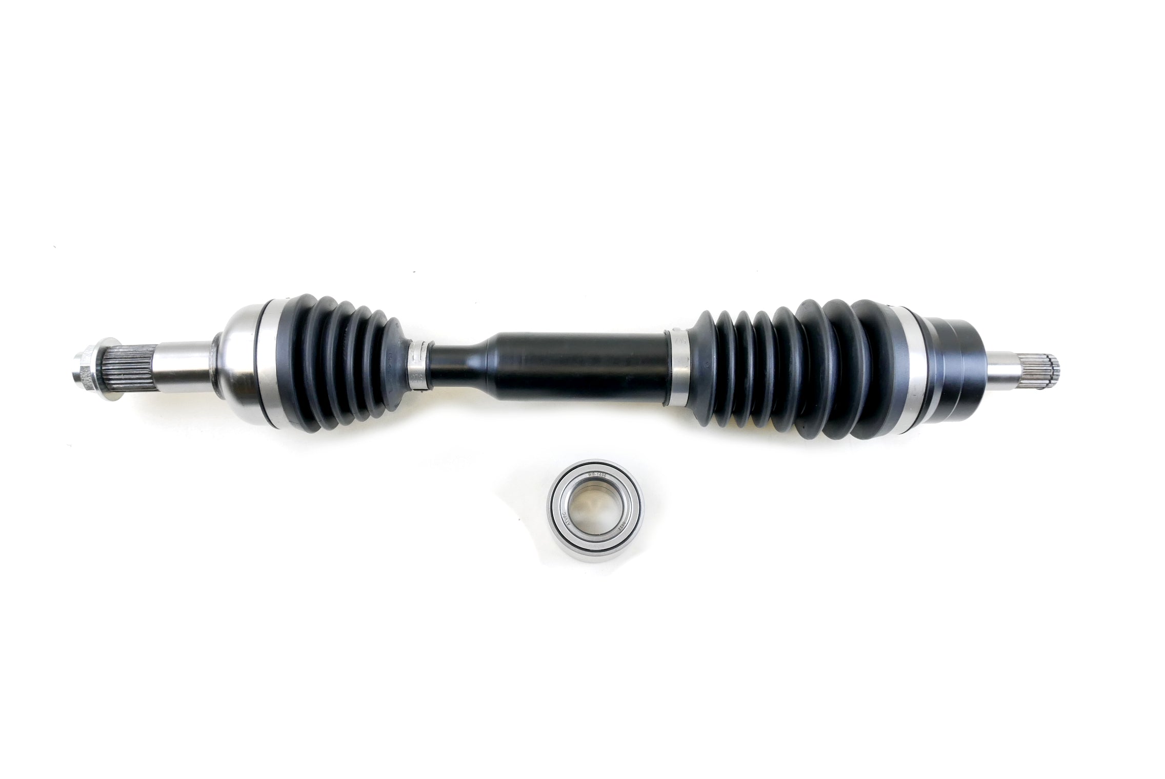 Monster XP Series Front CV Axle & Brg for Yamaha Grizzly 700 2016-2023, Telescoping, Built Tough, 4340 Chromoly Steel, Direct Fit, Factory Length with 4" of Travel 1