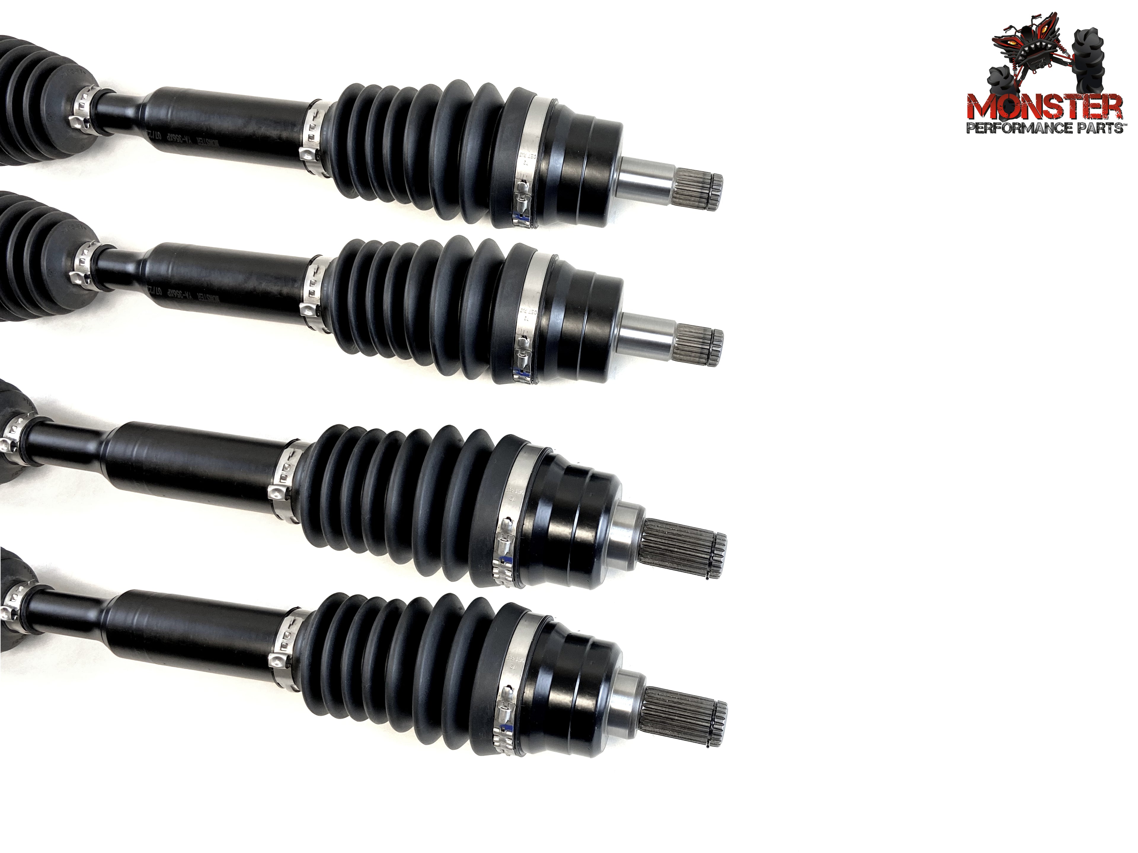 Monster XP Series Axle Set with 2" Lift & Spacers for Yamaha Grizzly 700 16-22 3