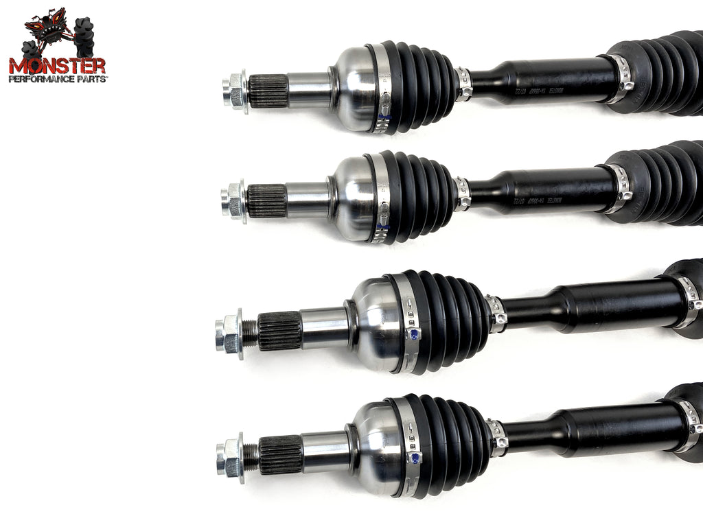 Monster XP Series Axle Set with 2" Lift & Spacers for Yamaha Grizzly 700 16-22 2