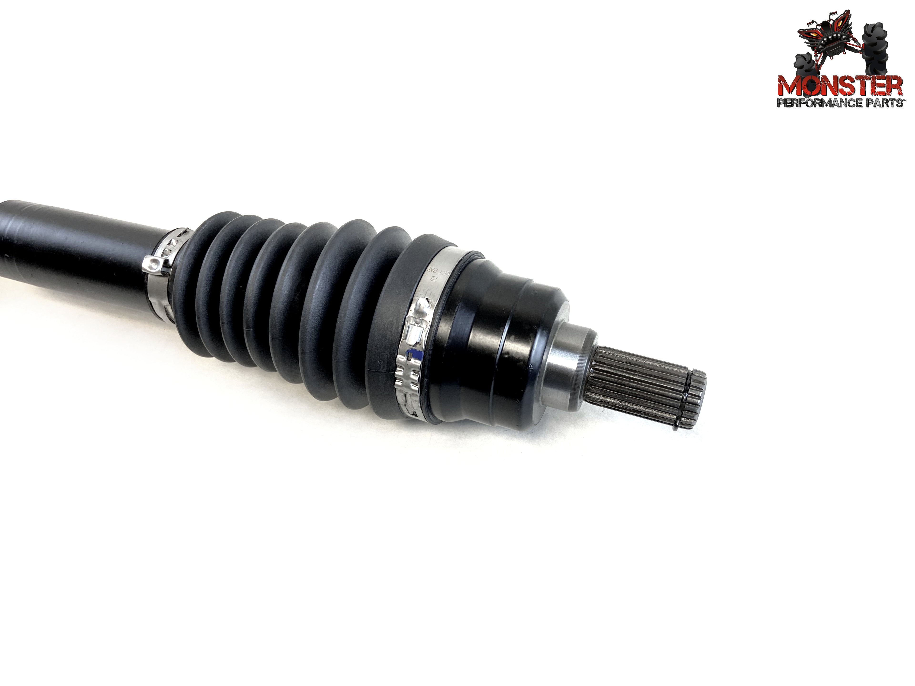 Monster XP Series Rear CV Axle & Brg for Yamaha Grizzly 700 2016-2023, Telescoping, Built Tough, 4340 Chromoly Steel, Direct Fit, Factory Length with 4" of Travel 3