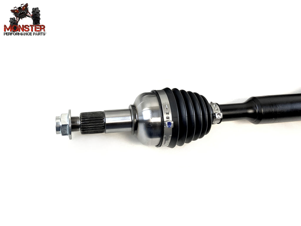 Monster XP Series Rear CV Axle & Brg for Yamaha Grizzly 700 2016-2023, Telescoping, Built Tough, 4340 Chromoly Steel, Direct Fit, Factory Length with 4" of Travel 2