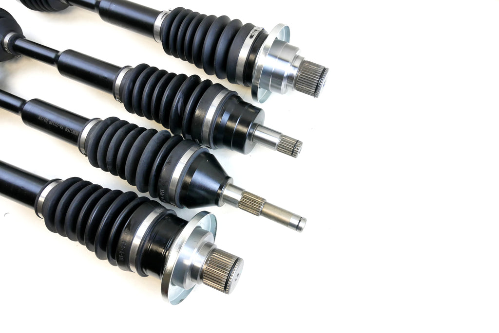 Monster XP Series Full CV Axle Set for Yamaha Rhino 450 & Rhino 660 2004-2009, Front & Rear, Telescoping, Built Tough, 4340 Chromoly Steel, Direct Fit, Factory Length with 4" of Travel 3