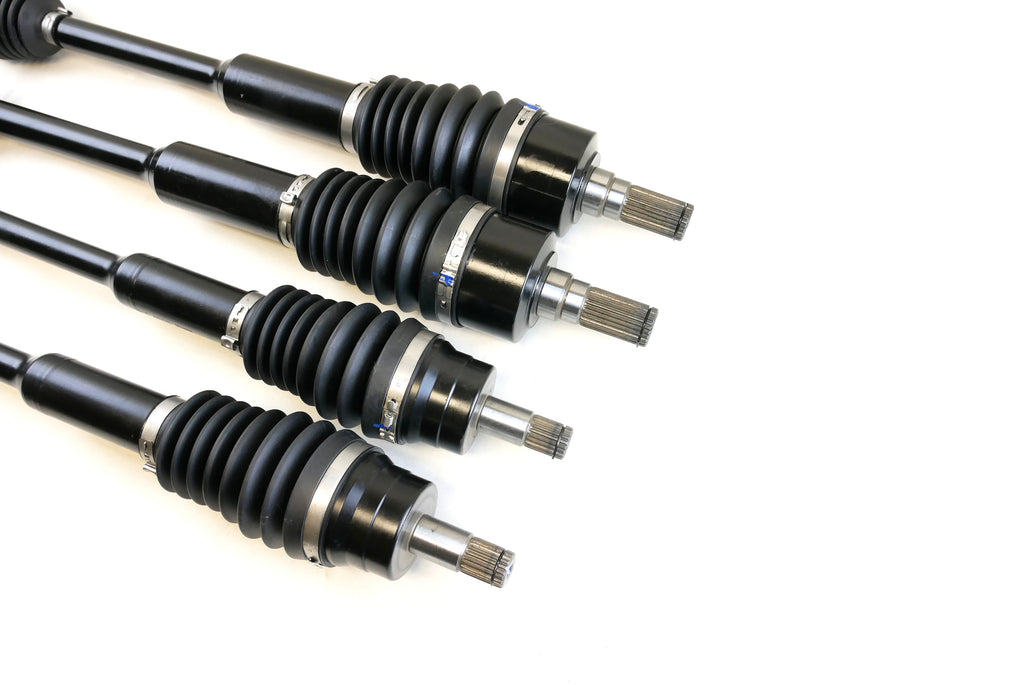 Monster XP Series Full CV Axle Set for Yamaha 2HC-2518F-01-00, 2HC-2531H-13-00, Front & Rear, Telescoping, Built Tough, 4340 Chromoly Steel, Direct Fit, Factory Length with 4" of Travel 3
