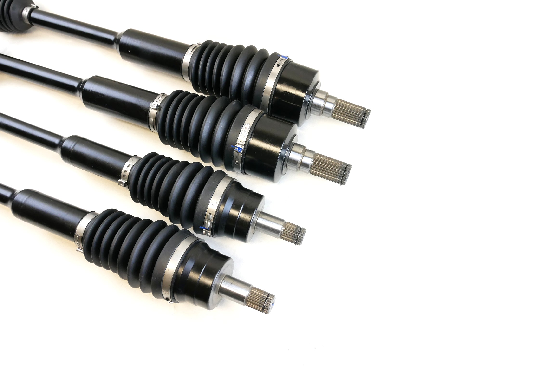 Monster XP Series Full CV Axle Set for Yamaha 2HC-2518F-01-00, 2HC-2531H-13-00, Front & Rear, Telescoping, Built Tough, 4340 Chromoly Steel, Direct Fit, Factory Length with 4" of Travel 3