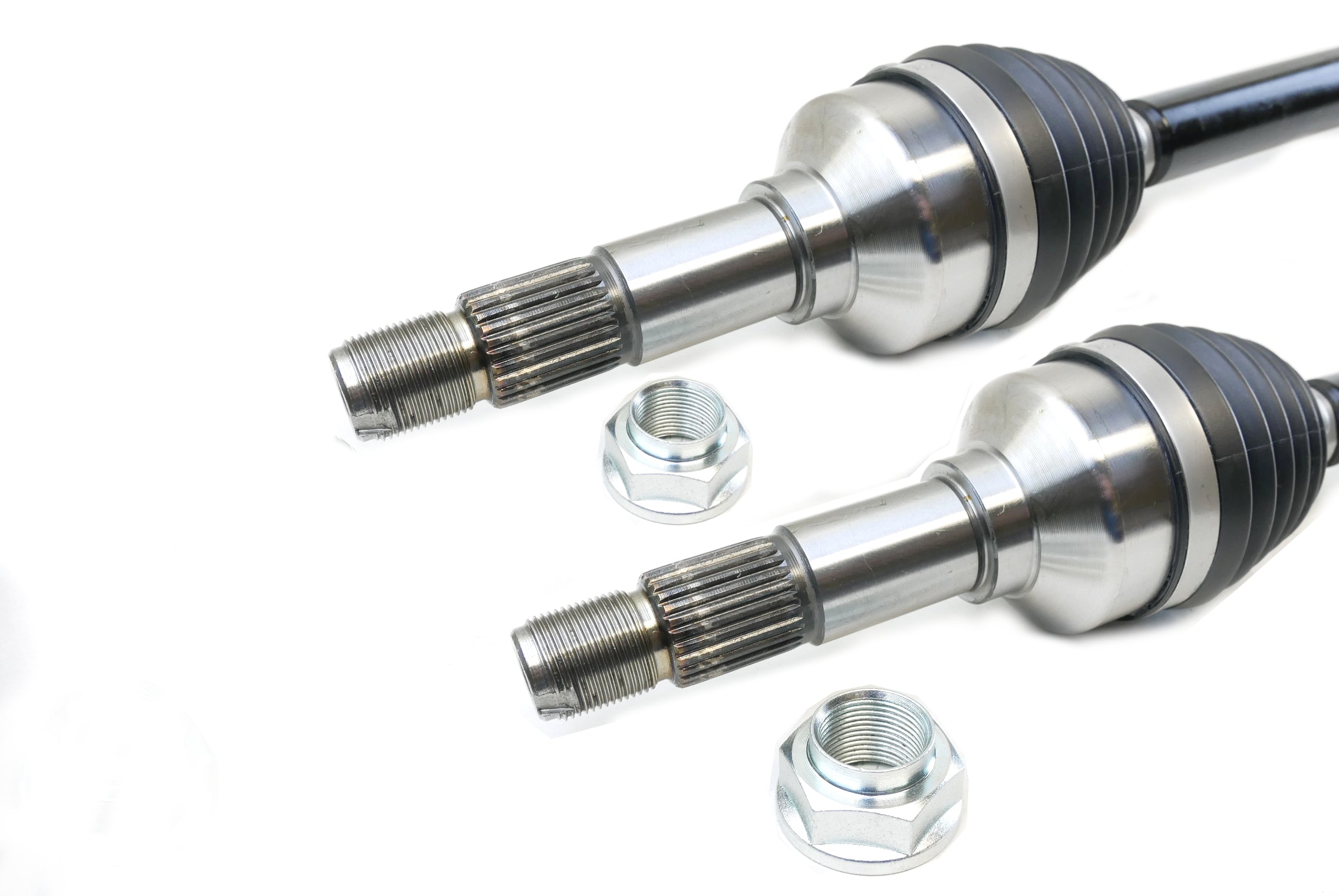 Monster XP Series Rear CV Axles for Yamaha 2HC-2531H-13-00, Left & Right, Telescoping, Built Tough, 4340 Chromoly Steel, Direct Fit, Factory Length with 4" of Travel 4